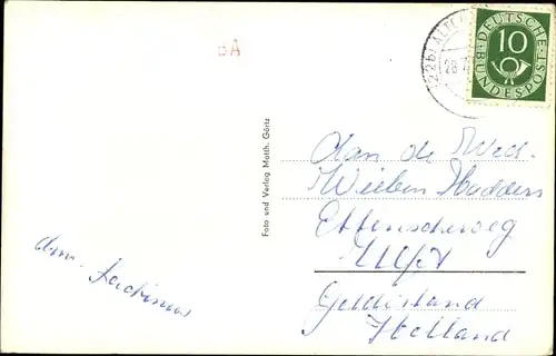 Ak Altenahr im Ahrtal, Blick von der Sesselseilbahn