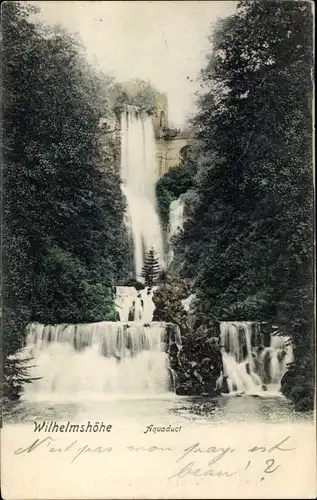 Ak Bad Wilhelmshöhe Kassel in Hessen, Aquädukt