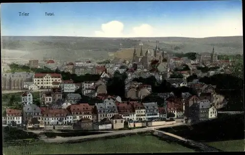 Ak Trier an der Mosel, Totalansicht