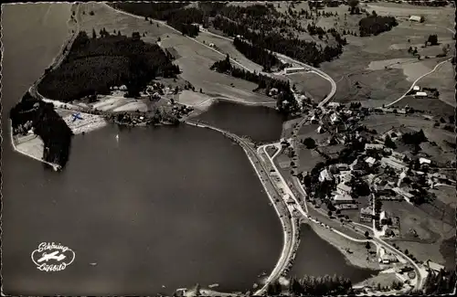 Ak Schluchsee im Schwarzwald, Luftaufnahme