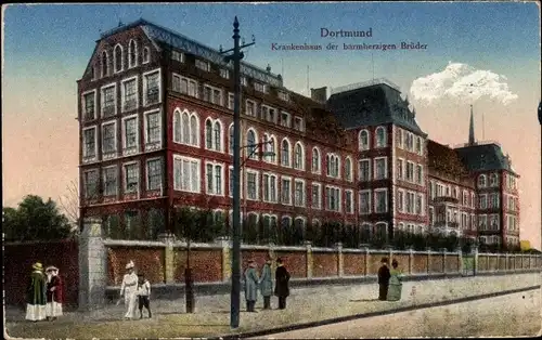 Ak Dortmund im Ruhrgebiet, Krankenhaus d. barmherzigen Brüder