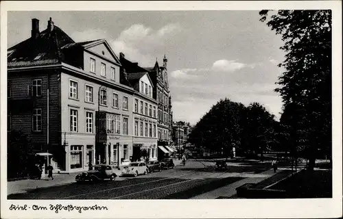 Ak Kiel Schleswig Holstein, Partie im Schlossgarten