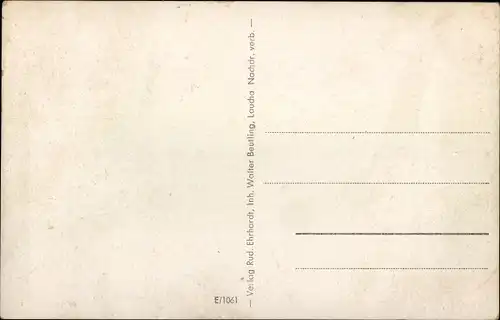 Ak Laucha an der Unstrut, Rathaus