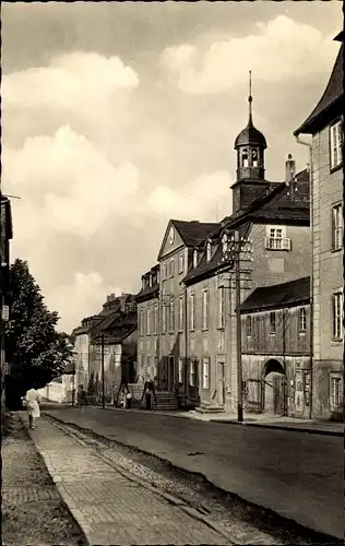 Ak Ebersdorf in Thüringen, Lobensteiner Straße