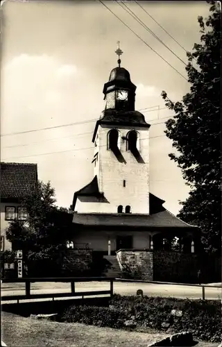 Ak Tabarz im Thüringer Wald, Kirche