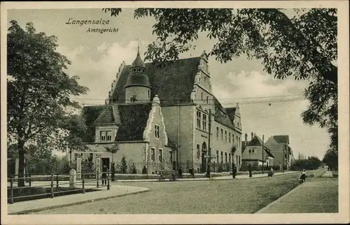 Ak Bad Langensalza in Thüringen, Amtsgericht