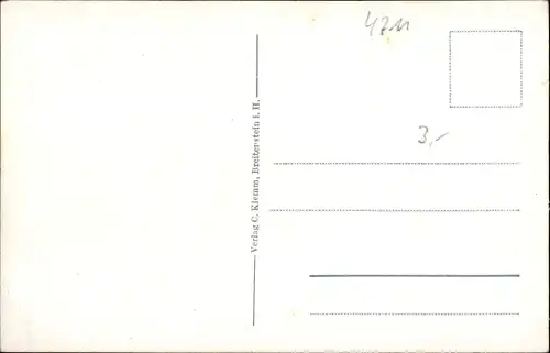 Ak Breitenstein Südharz, Totalansicht
