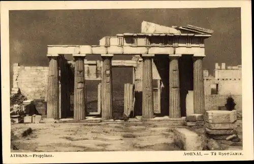 Ak Athen Griechenland, Propylaea