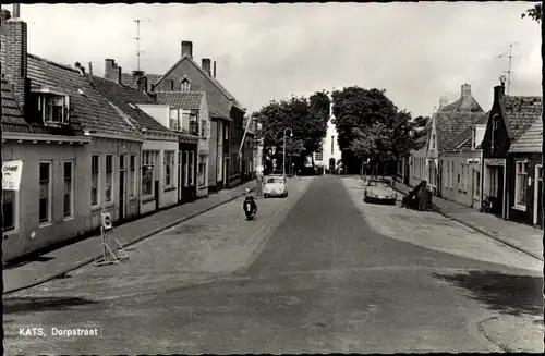 Ak Kats Zeeland Niederlande, Dorpstraat