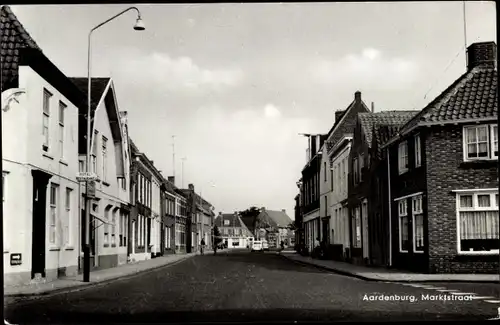 Ak Aardenburg Sluis Zeeland Niederlande, Marktstraat