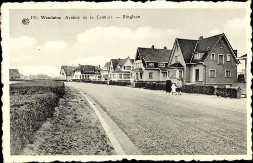 Ak Wenduine Wenduyne De Haan Westflandern, Ringlaan