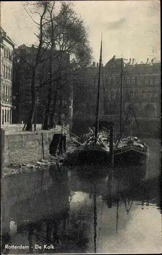 Ak Rotterdam Südholland Niederlande, De Kolk