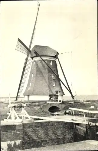 Ak Zevenhuizen Südholland, Rottemeren, Molen