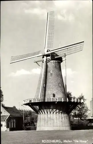 Ak Rozenburg Südholland, Molen De Hoop