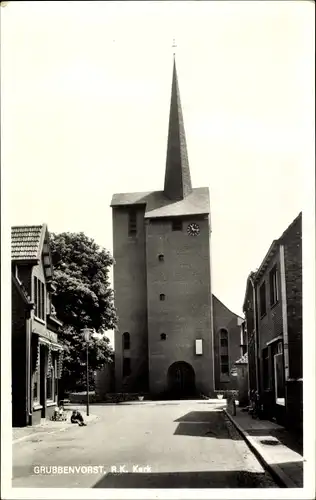 Ak Grubbenvorst Limburg Niederlande, R.K. Kerk