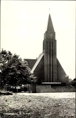 Ak Rozenburg Südholland, Nederlandse Hervormde Kerk