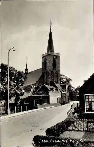 Ak Moordrecht Südholland Niederlande, Nederlandse Hervormde Kerk