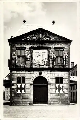 Ak Gouda Südholland Niederlande, Waaggebouw