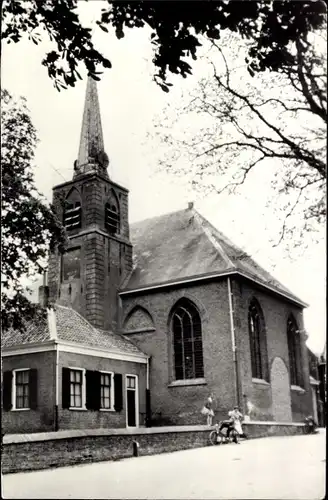 Ak Meerkerk Südholland, Nederlandse Hervormde Kerk