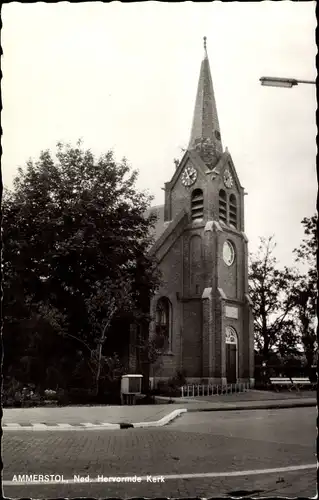 Ak Ammerstol Südholland, Nederlandse Hervormde Kerk