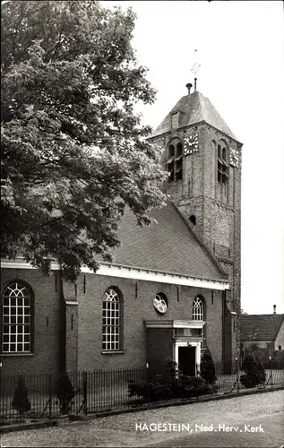 Ak Hagestein Vijfheerenlanden Utrecht, Nederlandse Hervormde Kerk