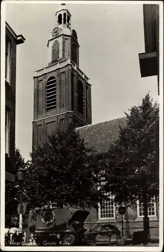 Ak Vlaardingen Südholland, Grote Kerk