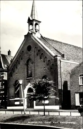 Ak Rijnsburg Südholland, Gereformeerde Kerk, Katwijkerweg
