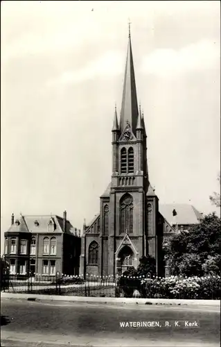 Ak Wateringen Südholland, R. K. Kerk