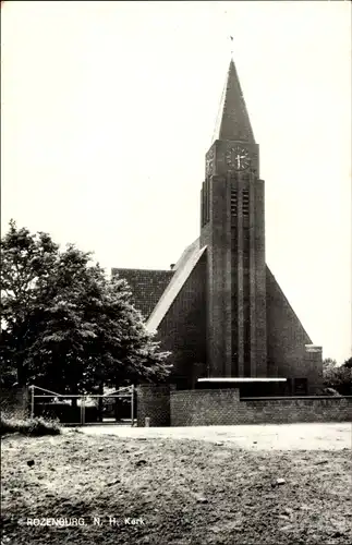 Ak Rozenburg Südholland, Nederlandse Hervormde Kerk