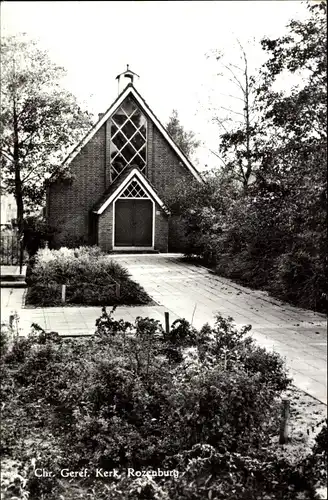 Ak Rozenburg Südholland, Chr. Geref. Kerk