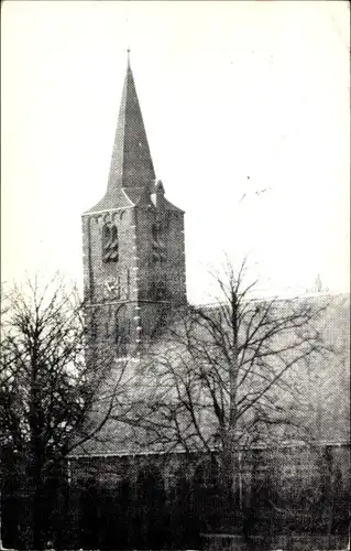 Ak Roon Rhoon Südholland, Ned. Herv. Kerk