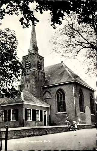 Ak Meerkerk Südholland, Hervormde Kerk