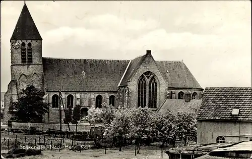 Ak Spijkenisse Südholland, Ned. Herv. Kerk