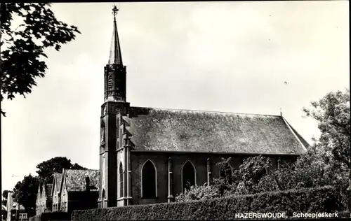 Ak Hazerswoude Dorp Südholland, Scheepjeskerk