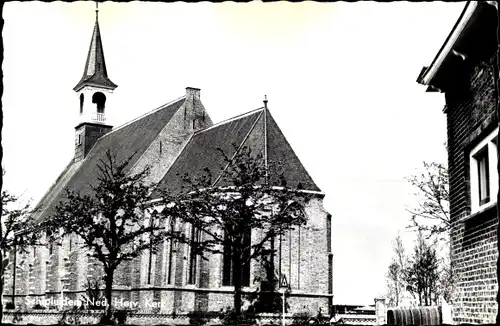 Ak Schipluiden Südholland, Ned. Herv. Kerk