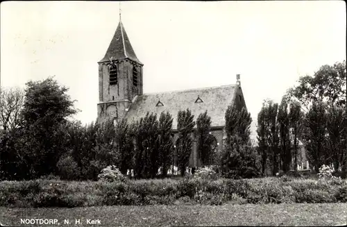 Ak Nootdorp Südholland Niederlande, N. H. Kerk