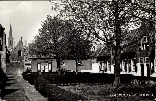 Ak Naaldwijk Südholland, Heilige Geest Hofje