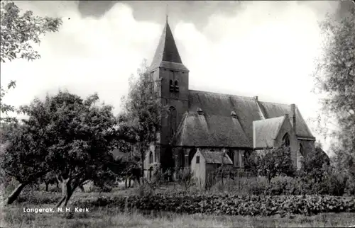 Ak Langerak Südholland, Ned. Herv. Kerk