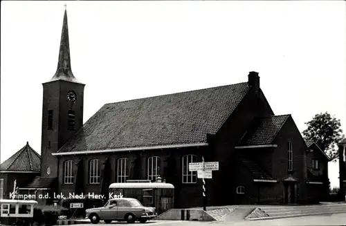 Ak Krimpen aan de Lek Südholland, Ned. Herv. Kerk