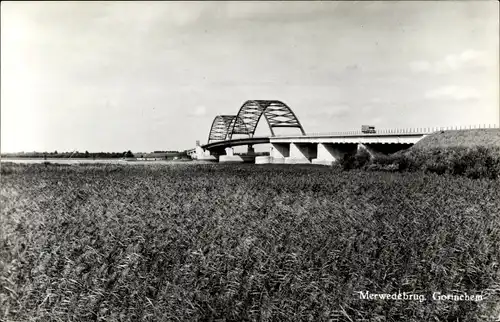 Ak Gorinchem Südholland Niederlande, Merwedebrug