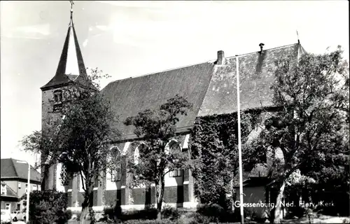 Ak Giessenburg Südholland, Ned. Herv. Kerk