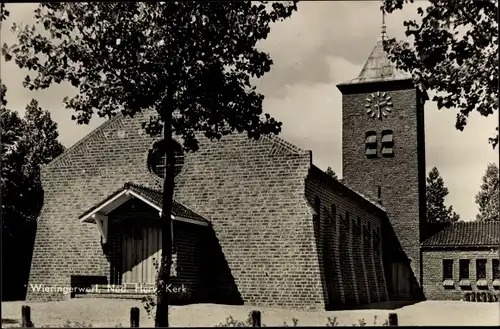 Ak Wieringerwerf Wieringen Nordholland Niederlande, Ned. Herv. Kerk