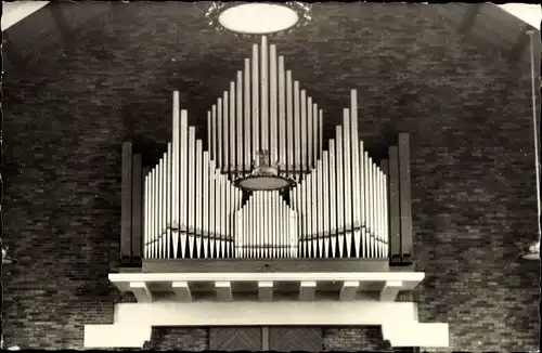 Ak Middenmeer Nordholland, Geref. Kerk, Orgel