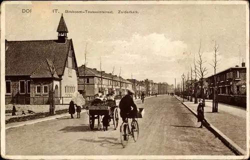 Ak Dordrecht Südholland Niederlande, Bosboom Toussaintstraat, Zuiderkerk