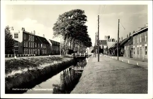 Ak Hellevoetsluis Südholland, Opzoomerlaan