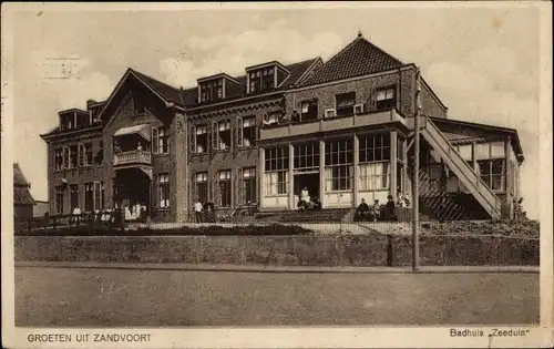 Ak Zandvoort Nordholland Niederlande, Badhuis Zeeduin