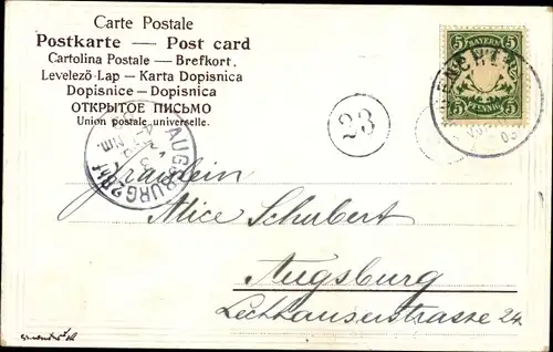 Litho München, Hof- und Nationaltheater