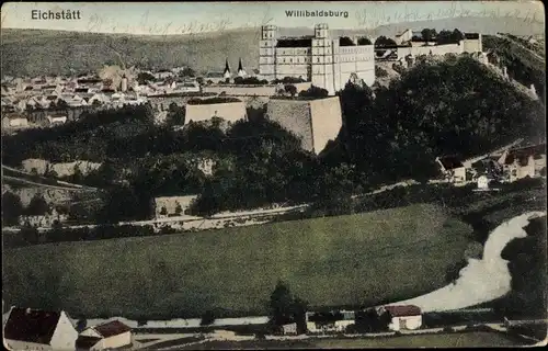 Ak Eichstätt in Oberbayern, Willibaldsburg
