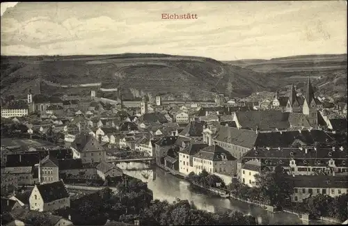 Ak Eichstätt in Oberbayern, Totalansicht
