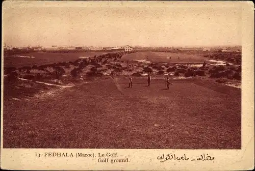 Ak Fedhala Marokko, Golf ground